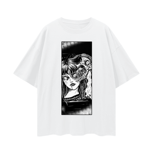 T-SHIRT OVERSIZE PEINTURE TOMIE DE JUNJI ITO