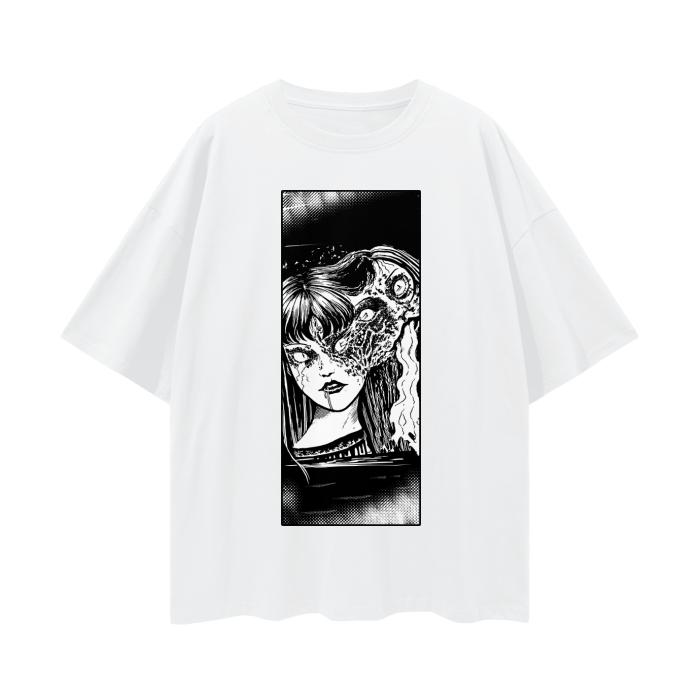 T-SHIRT OVERSIZE PEINTURE TOMIE DE JUNJI ITO