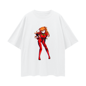 T-SHIRT OVERSIZE EVANGELION ASUKA