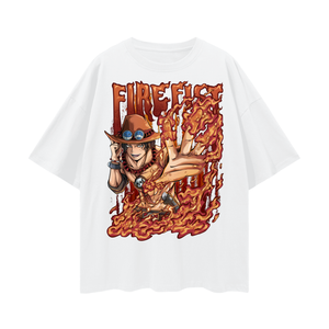 ONE PIECE ACE OVERSIZE T-SHIRT