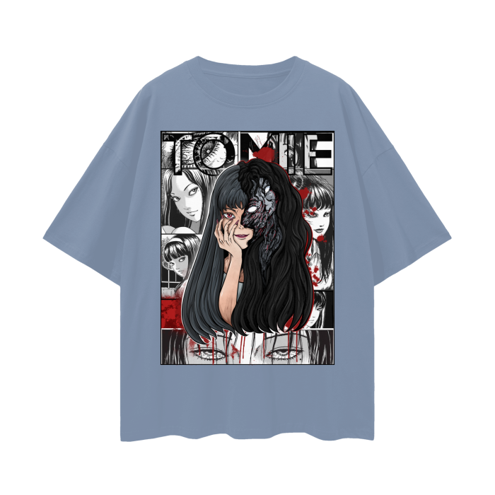 CAMISETA OVERSIZE DE JUNJI ITO TOMIE