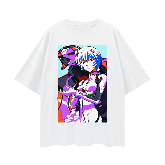 T-SHIRT OVERSIZE EVANGELION REI