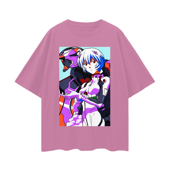 T-SHIRT OVERSIZE EVANGELION REI