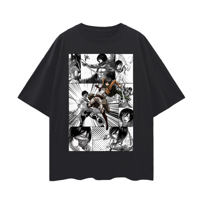 T-SHIRT OVERSIZE MIKASA ATTACK ON TITAN