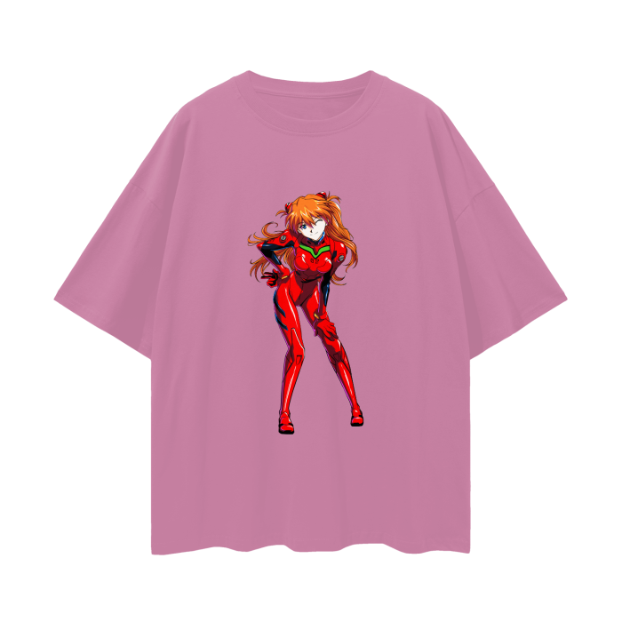 T-SHIRT OVERSIZE EVANGELION ASUKA