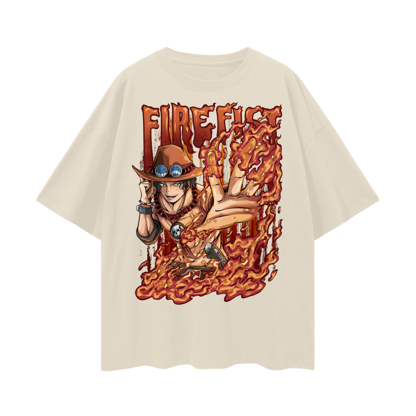 ONE PIECE ACE OVERSIZE T-SHIRT