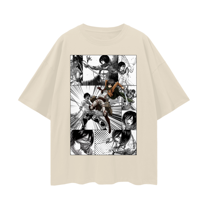 T-SHIRT OVERSIZE MIKASA ATTACK ON TITAN