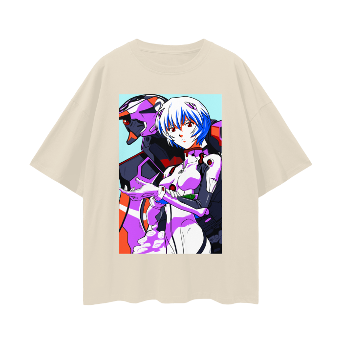T-SHIRT OVERSIZE EVANGELION REI