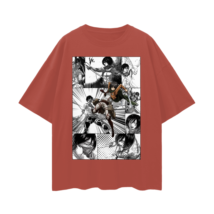 T-SHIRT OVERSIZE MIKASA ATTACK ON TITAN