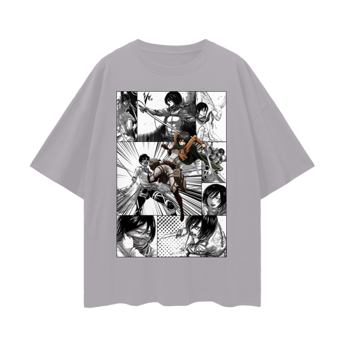 T-SHIRT OVERSIZE MIKASA ATTACK ON TITAN