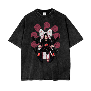 NARUTO SNOW WASH ITACHI T-SHIRT
