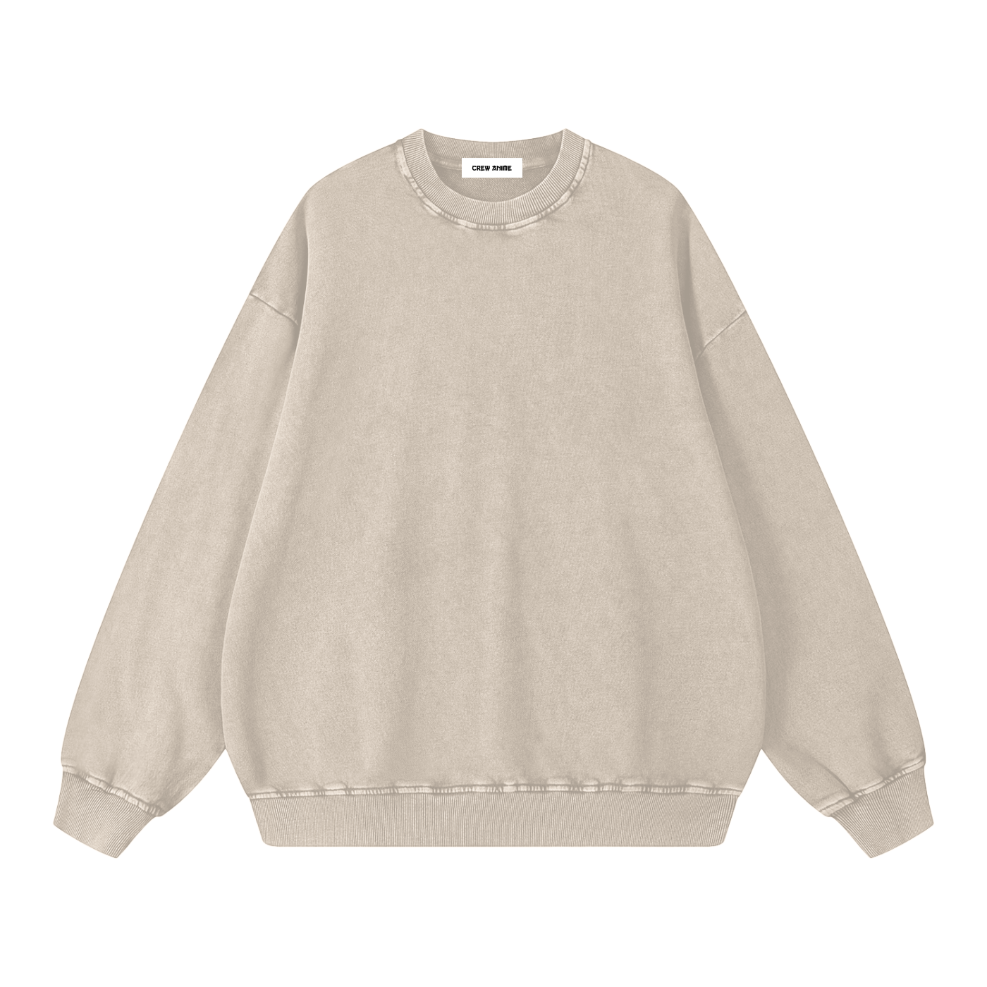 SNOW WASH OVERSIZE SWEATSHIRT