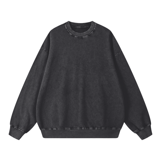 SNOW WASH OVERSIZE SWEATSHIRT