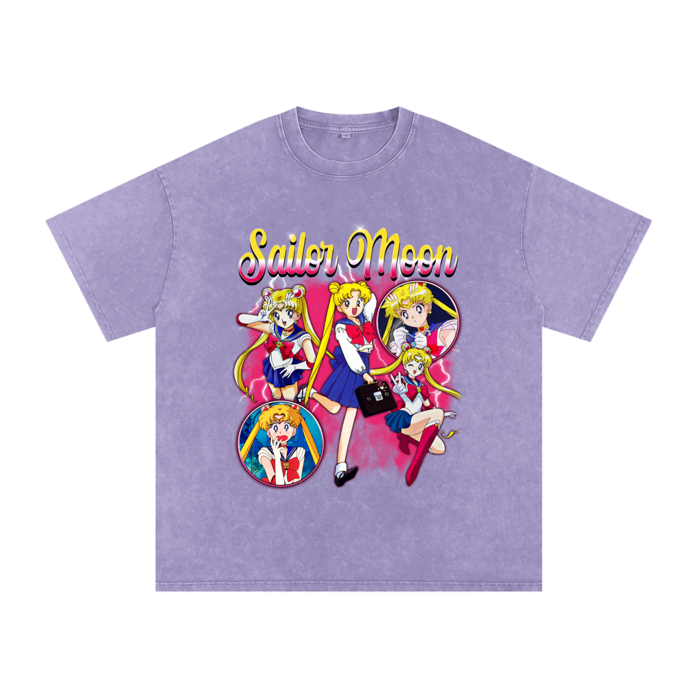 SAILOR MOON SNOW WASH T-SHIRT