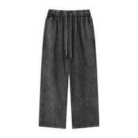 SNOW WASH OVERSIZE PANTS