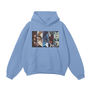 HOODIE DES LUNES SUPÉRIEURES DE DEMON SLAYER