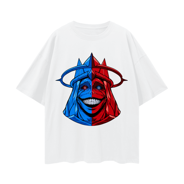 CAMISETA OVERSIZE SOLO LEVELING BLOOD STATUE