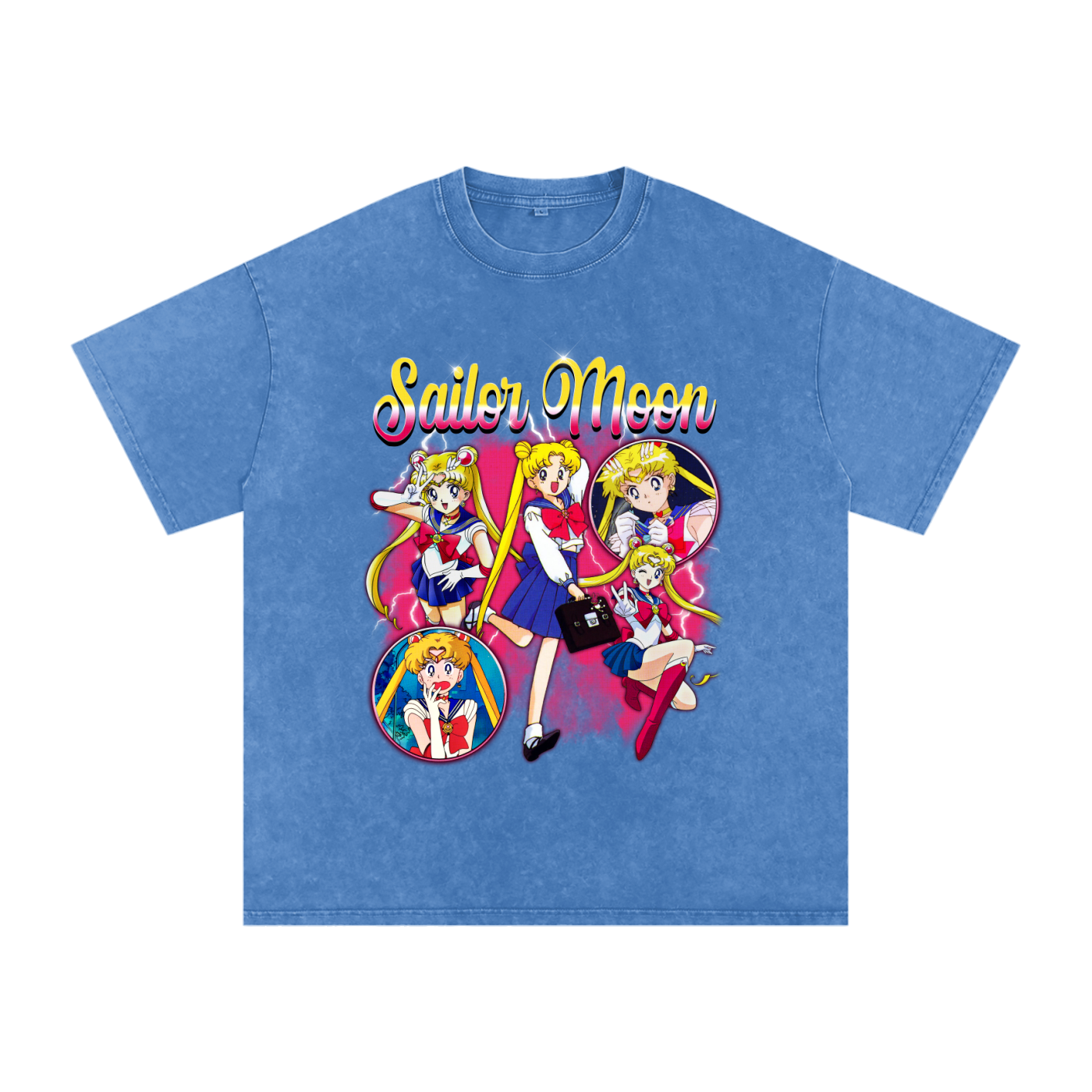 SAILOR MOON SNOW WASH T-SHIRT