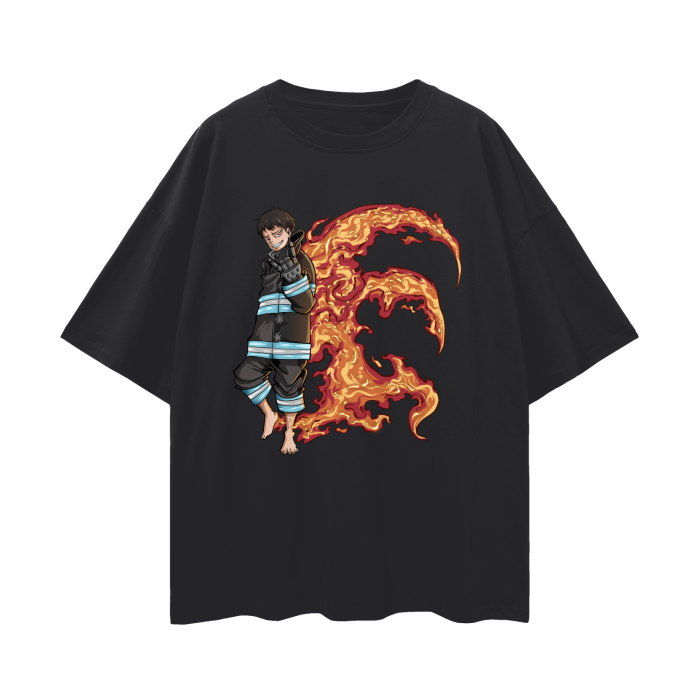 FIRE FORCE SHINRA OVERSIZE T-SHIRT