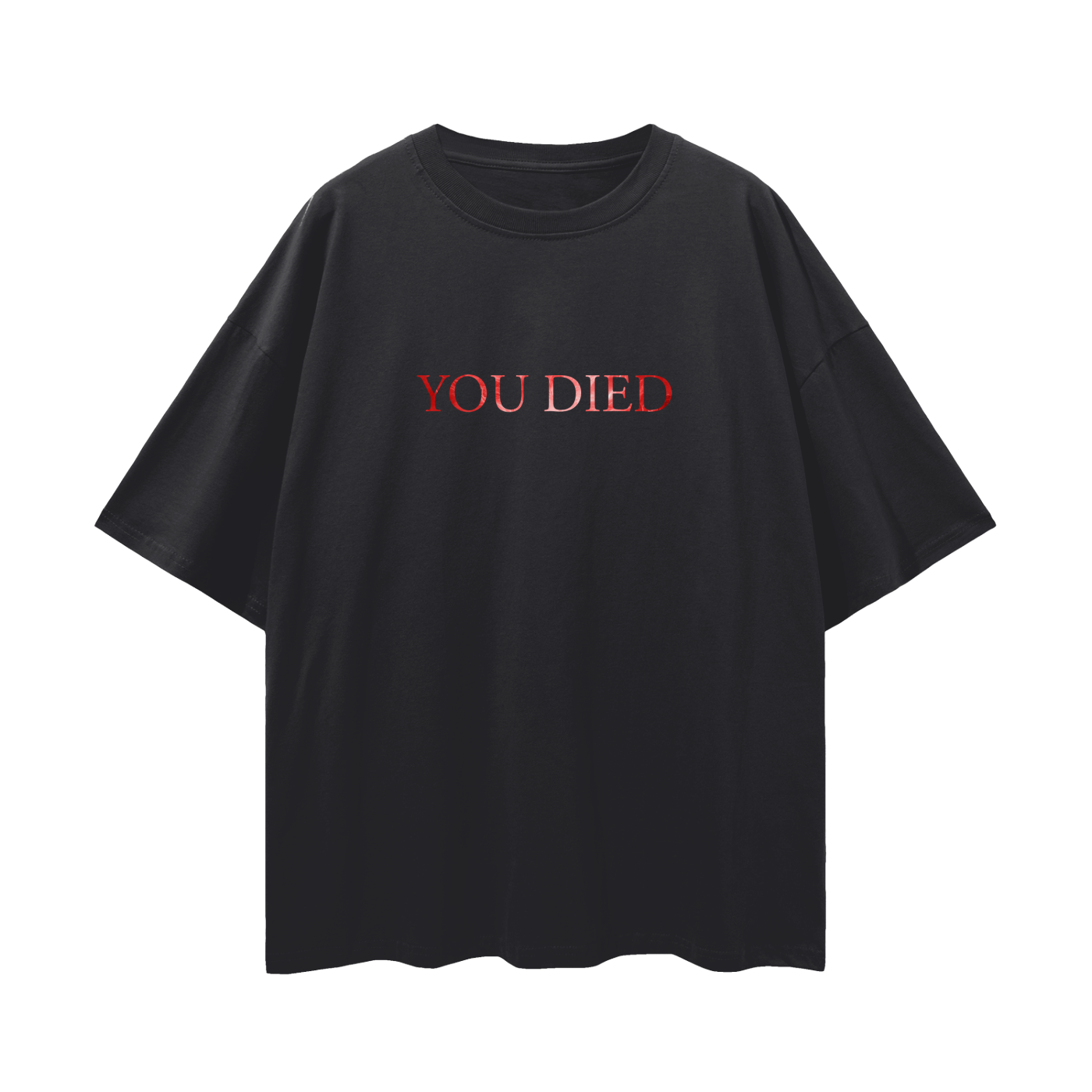 NIGHTREIGN YOU DIED OVERSIZE T-SHIRT