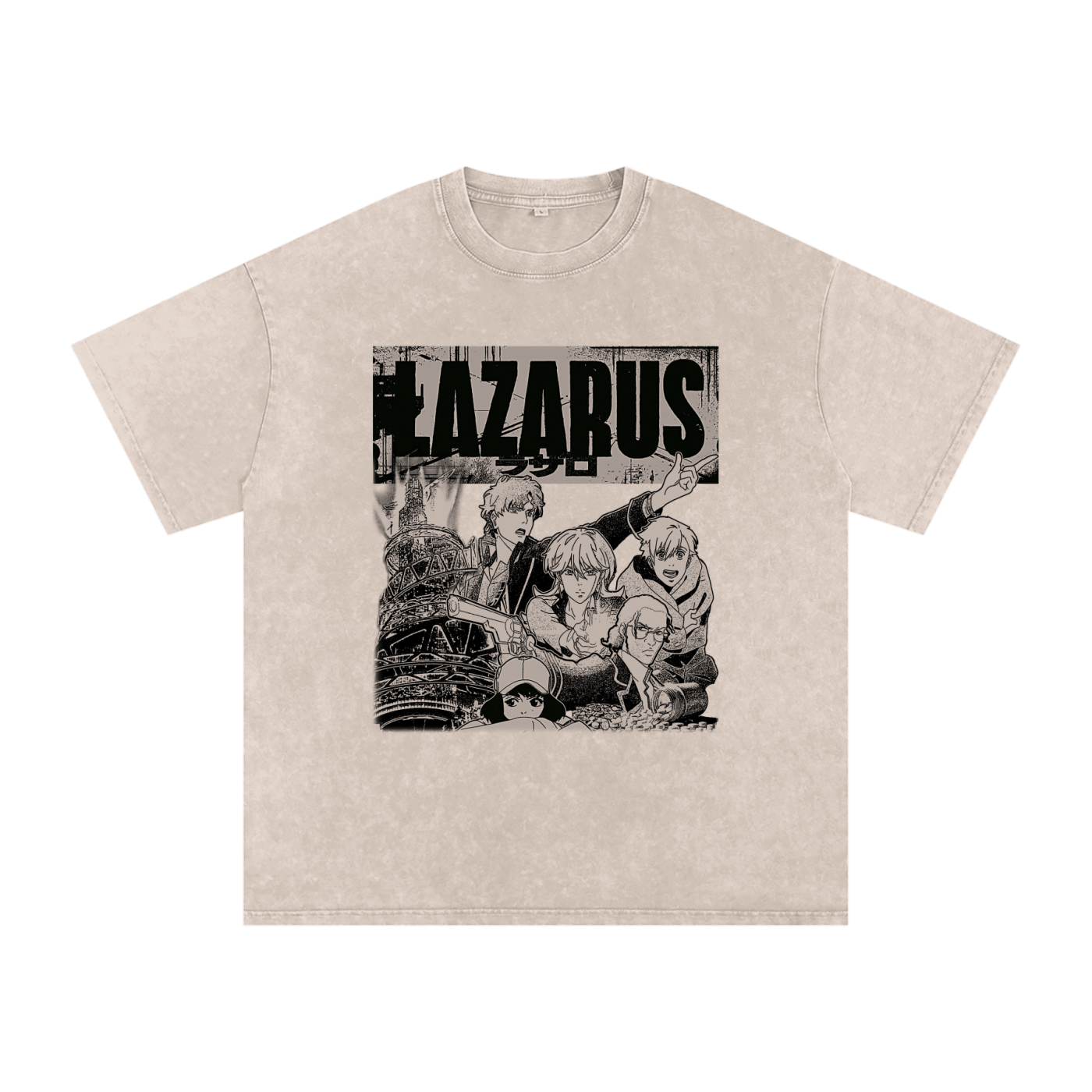 LAZARUS SNOW WASH T-SHIRT