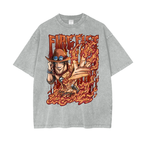 T-SHIRT ONE PIECE SNOW WASH ACE