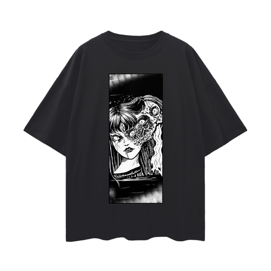 T-SHIRT OVERSIZE PEINTURE TOMIE DE JUNJI ITO