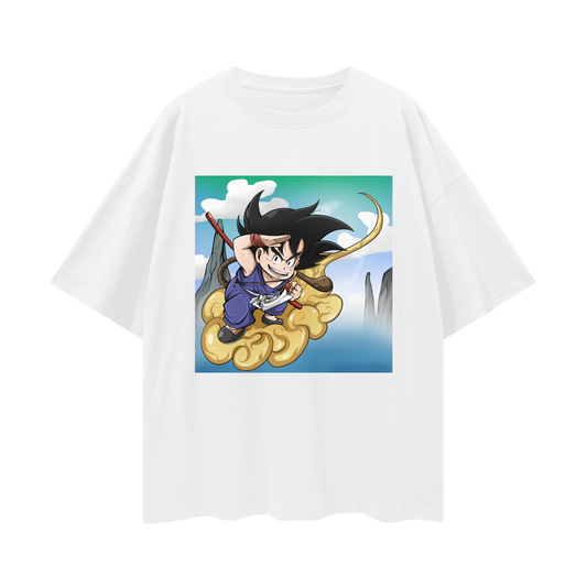 T-SHIRT OVERSIZE DRAGONBALL DAIMA GOKU