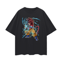 DRAGONBALL GOKU SUPER SAIYAN 4 OVERSIZE T-SHIRT