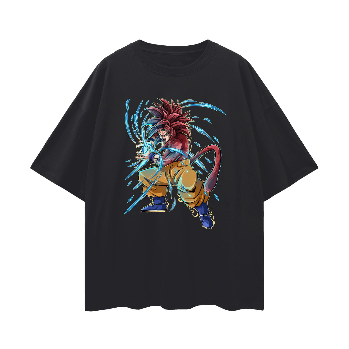 DRAGONBALL GOKU SUPER SAIYAN 4 OVERSIZE T-SHIRT