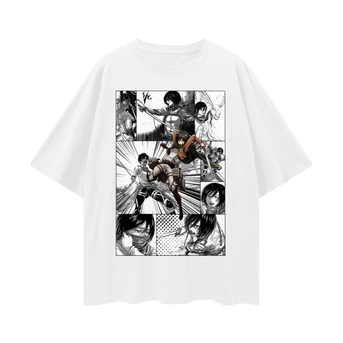 进击的巨人米卡萨超大号T恤