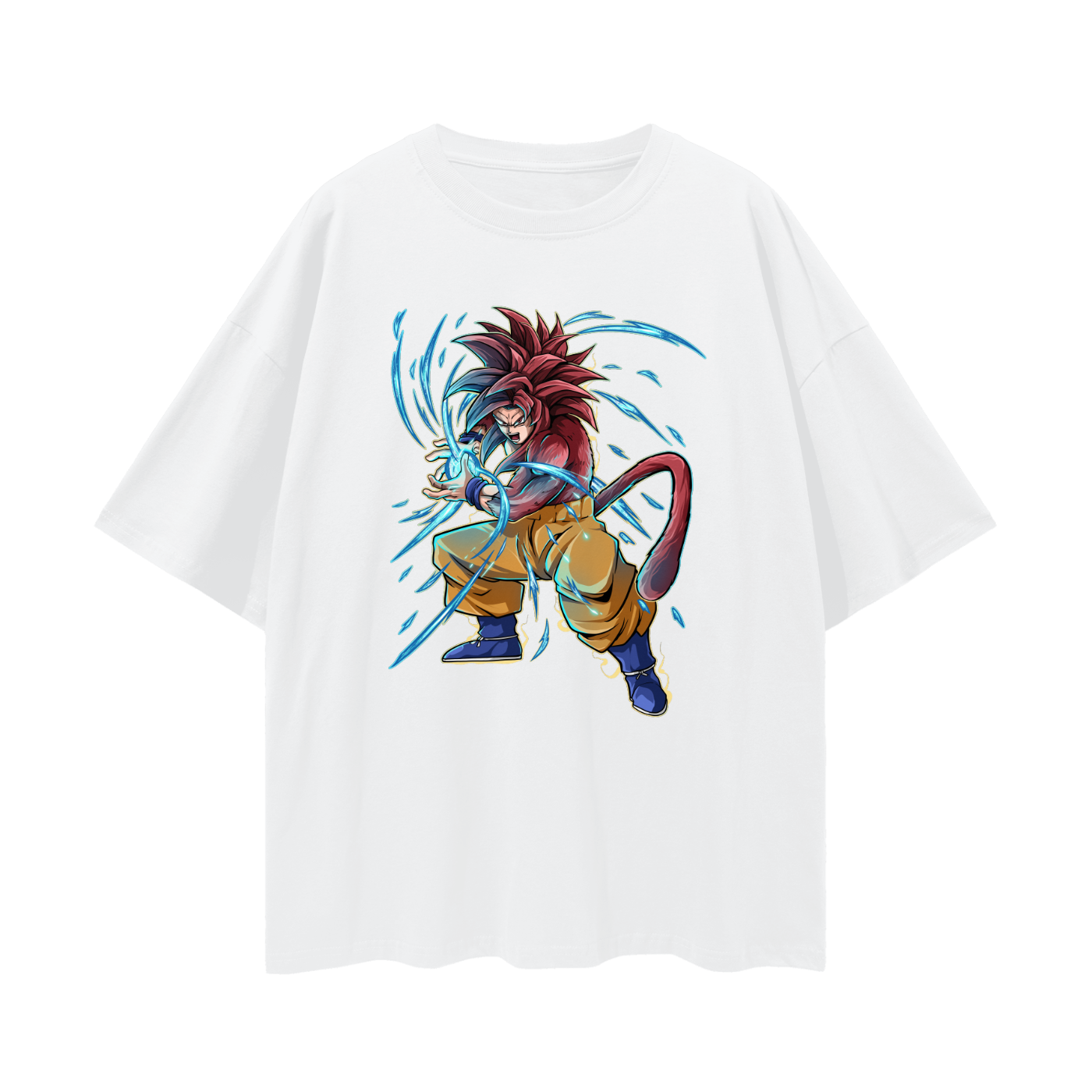 DRAGONBALL GOKU SUPER SAIYAN 4 OVERSIZE T-SHIRT