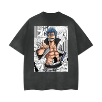 BLEACH 酸洗 GRIMMJOW T恤