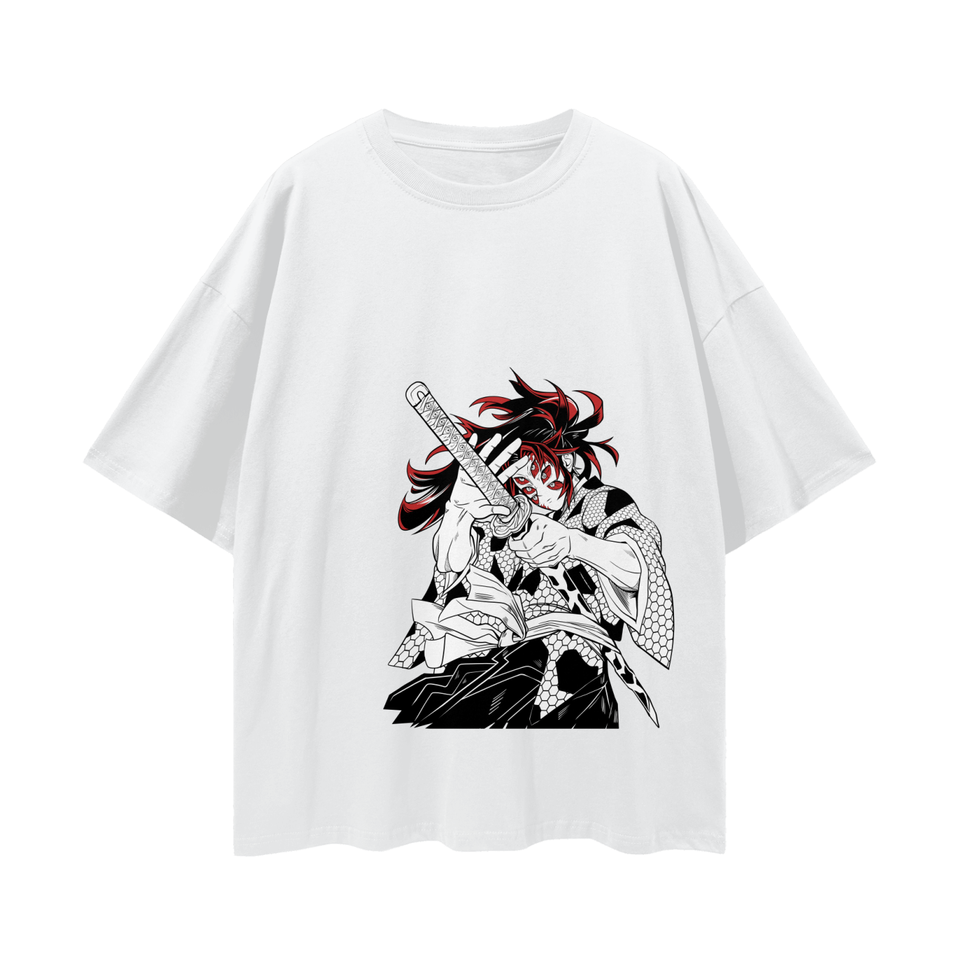 DEMON SLAYER KOKUSHIBO OVERSIZE T-SHIRT