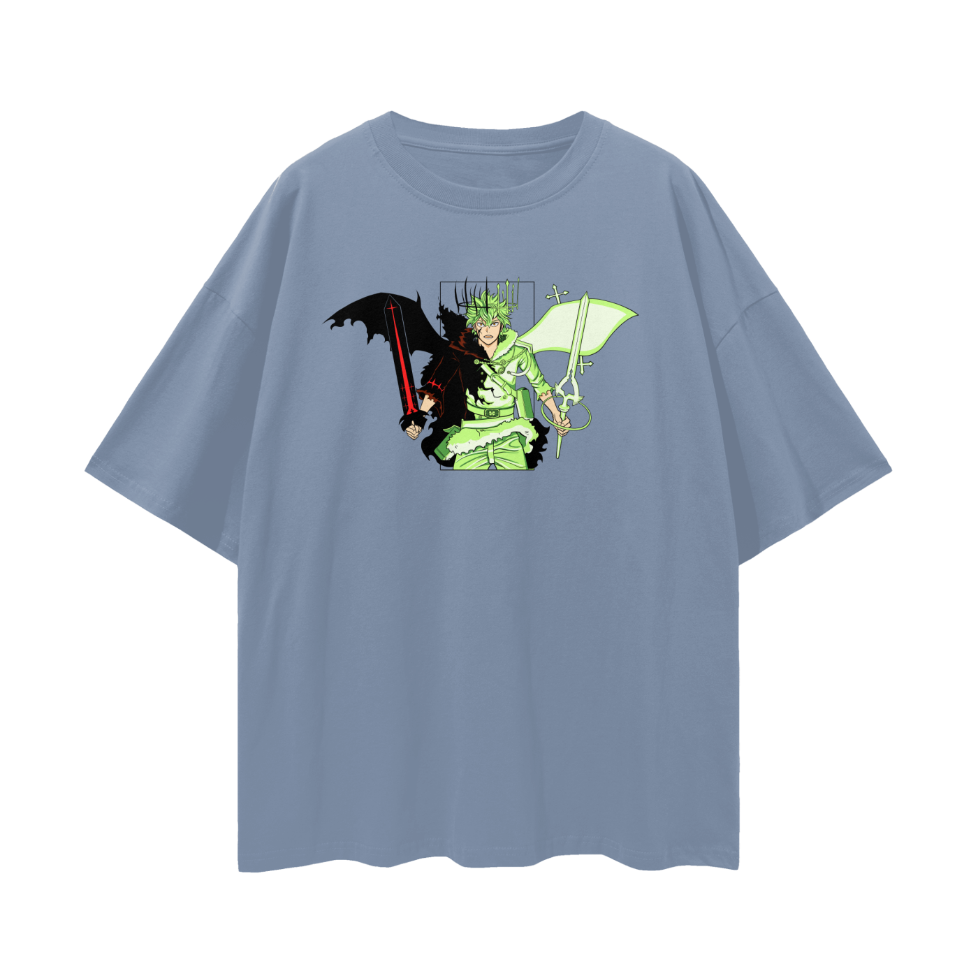 BLACK CLOVER YUNO COLOUR OVERSIZE T-SHIRT