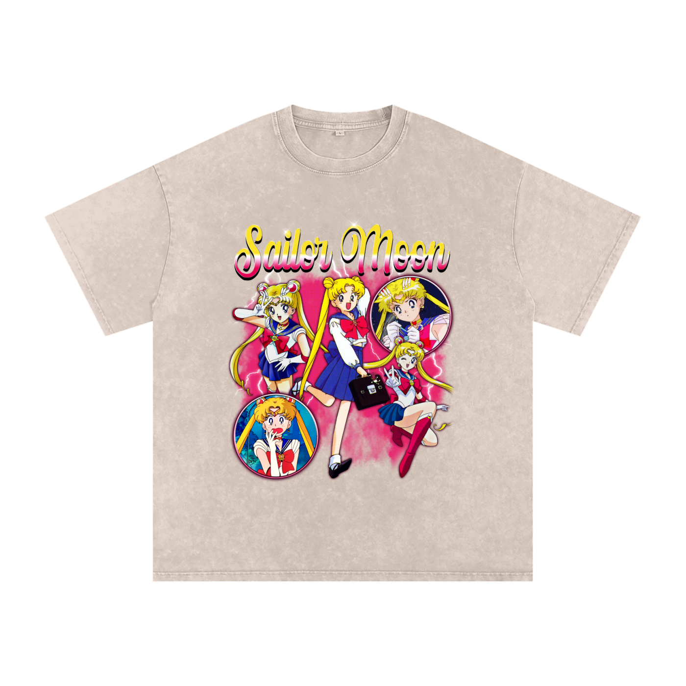 SAILOR MOON SNOW WASH T-SHIRT