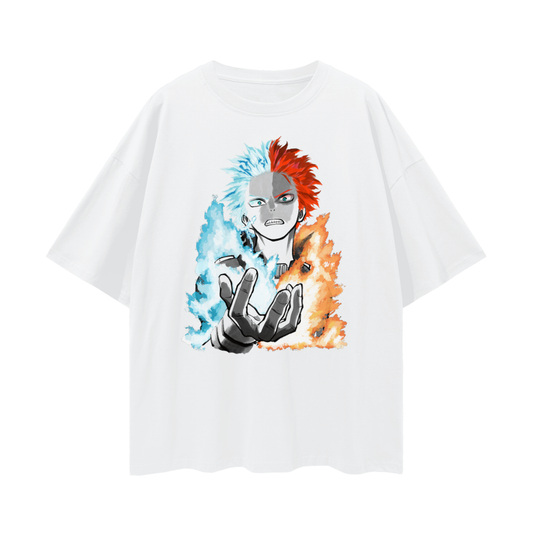 MY HERO ACADEMIA TODOROKI OVERSIZE T-SHIRT