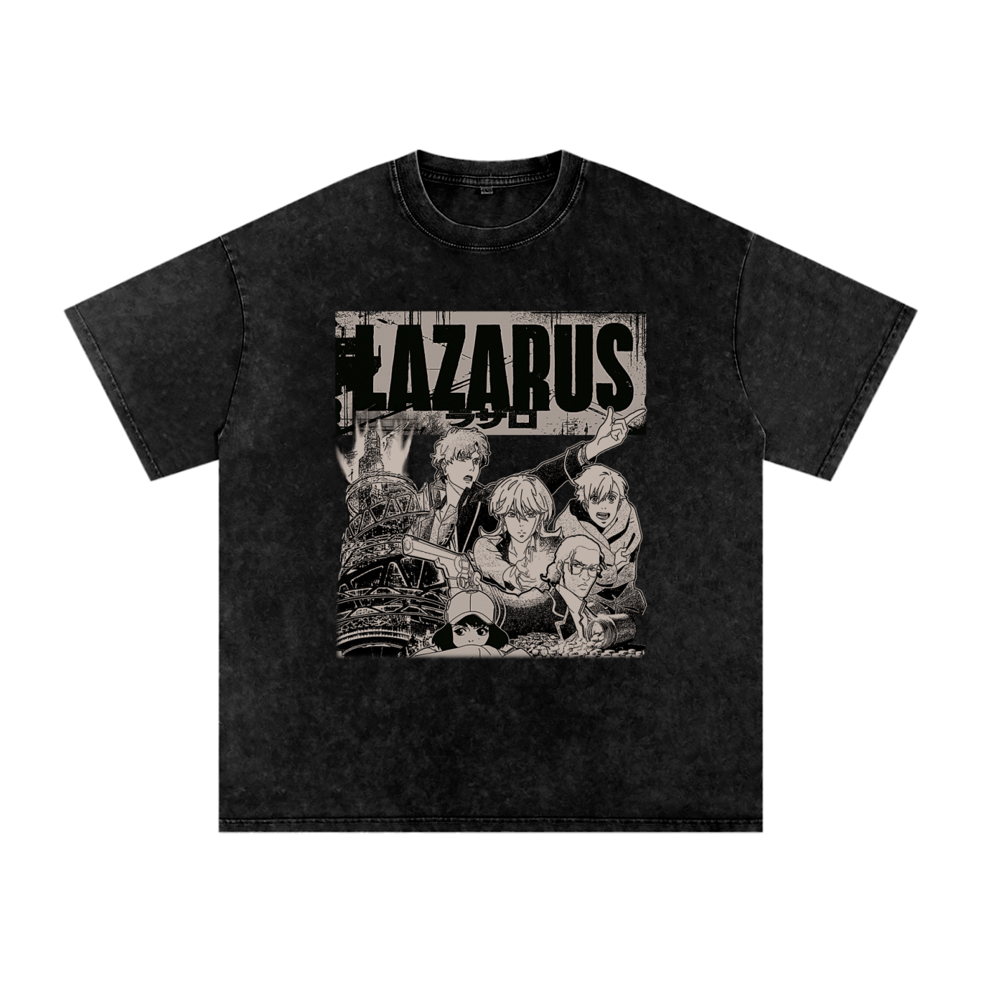 LAZARUS SNOW WASH T-SHIRT