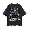 T-SHIRT OVERSIZE DEMON SLAYER LUNE SUPÉRIEURE YEUX