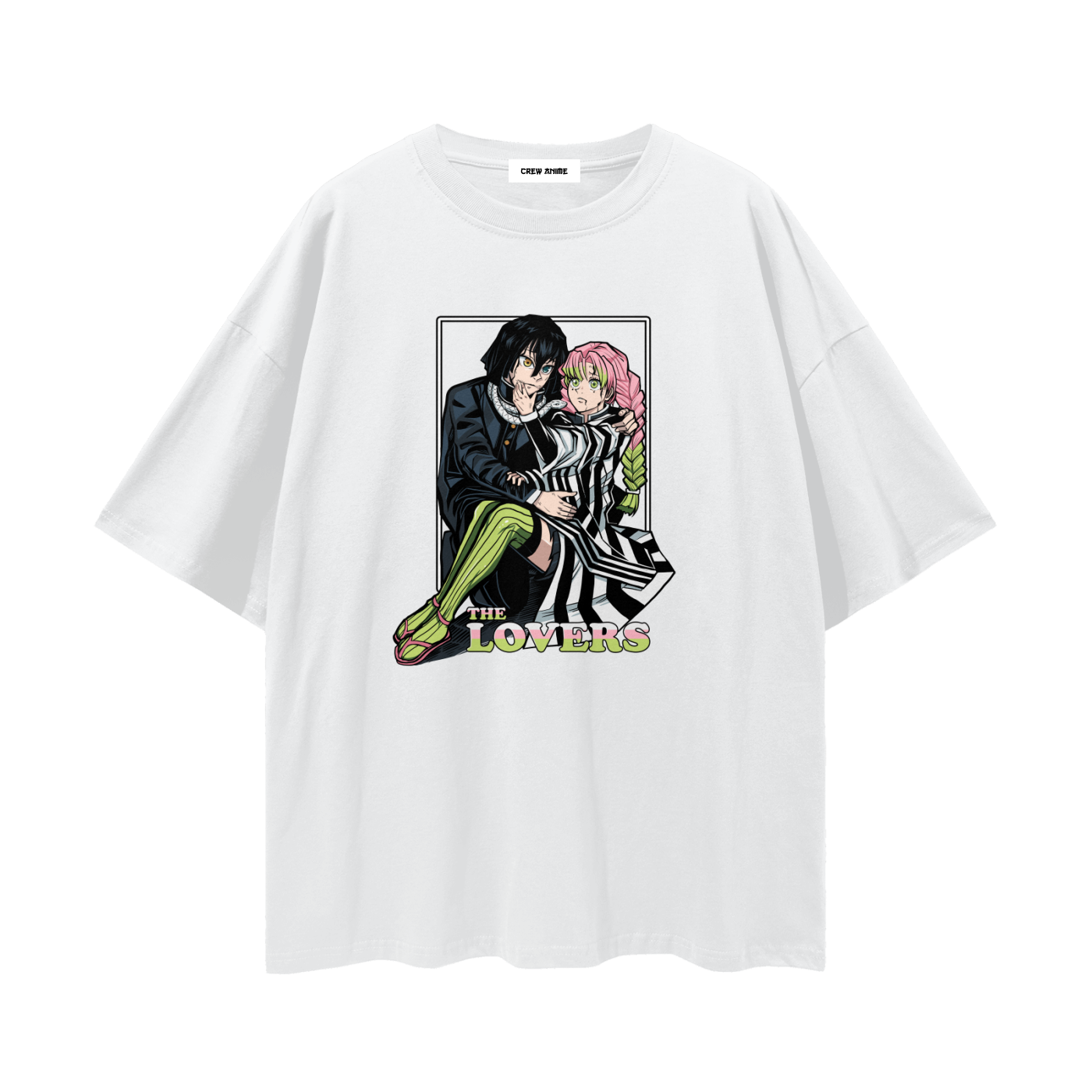 DEMON SLAYER OBANAI & MITSURI OVERSIZE T-SHIRT