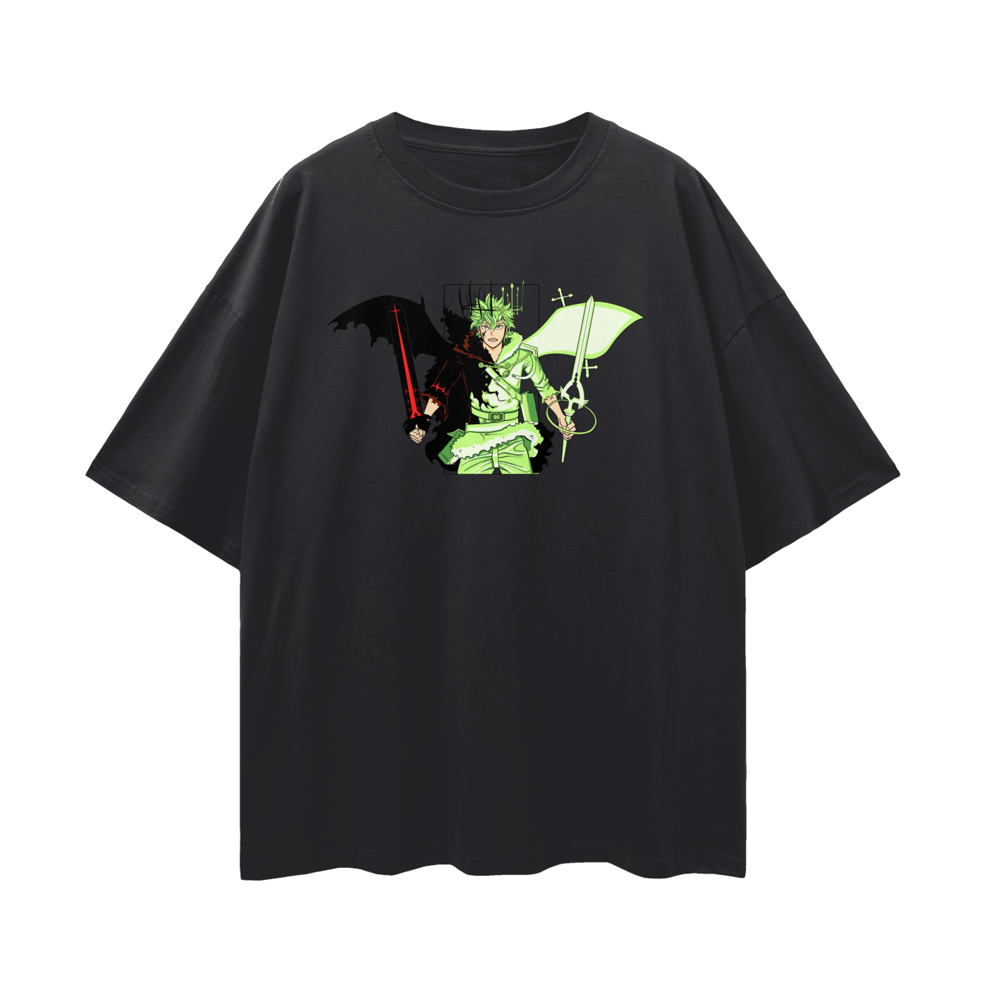 BLACK CLOVER YUNO COLOUR OVERSIZE T-SHIRT