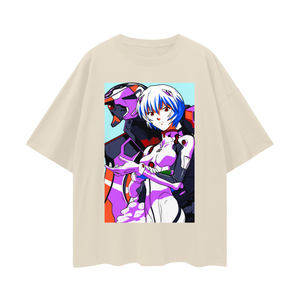 T-SHIRT OVERSIZE EVANGELION REI