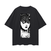 T-SHIRT OVERSIZE JUNJI ITO UZUMAKI SPIRAL GIRL