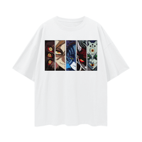 DEMON SLAYER UPPER MOON FACE OVERSIZE T-SHIRT