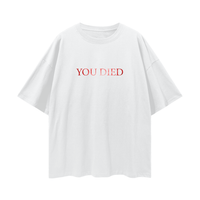 NIGHTREIGN YOU DIED OVERSIZE T-SHIRT