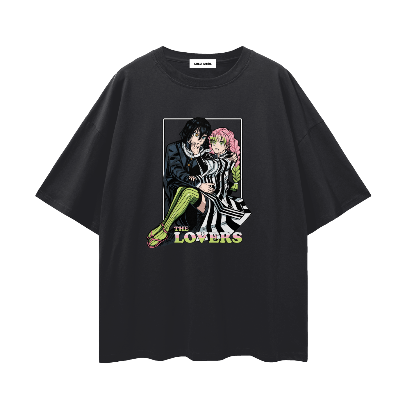 DEMON SLAYER OBANAI & MITSURI OVERSIZE T-SHIRT