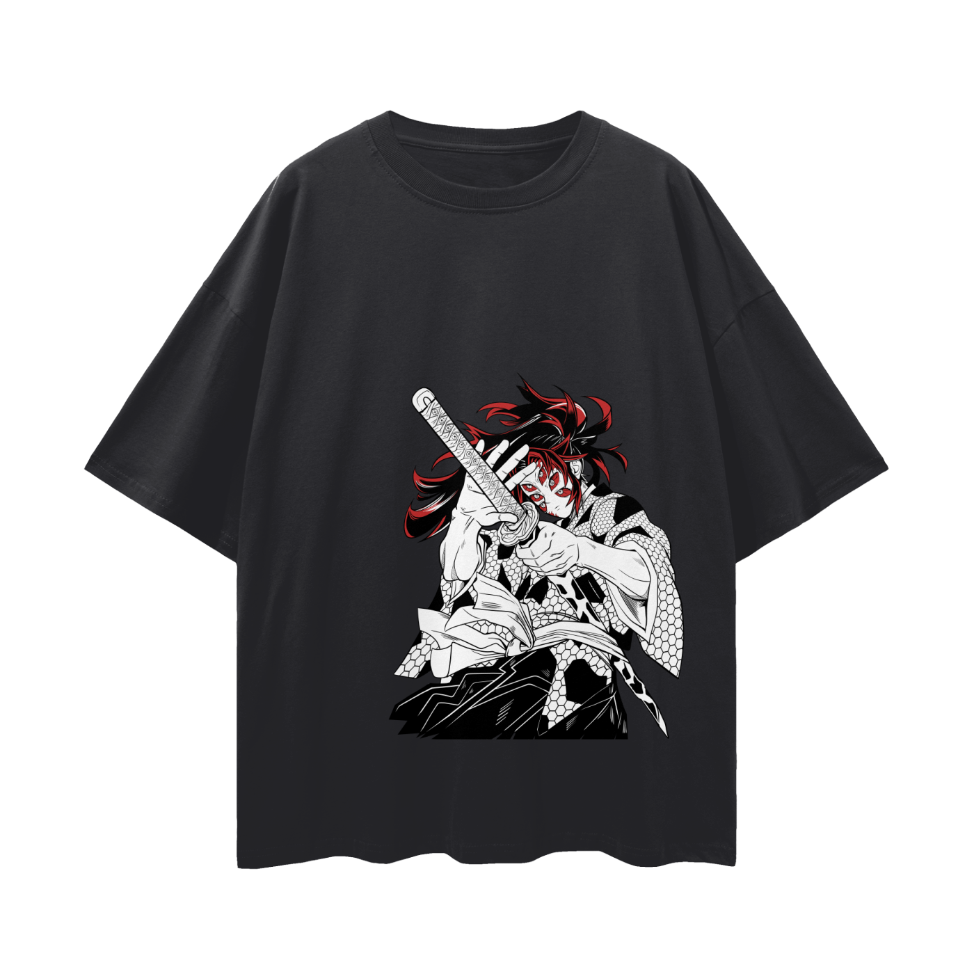 DEMON SLAYER KOKUSHIBO OVERSIZE T-SHIRT