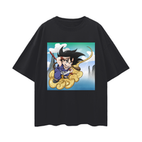 T-SHIRT OVERSIZE DRAGONBALL DAIMA GOKU