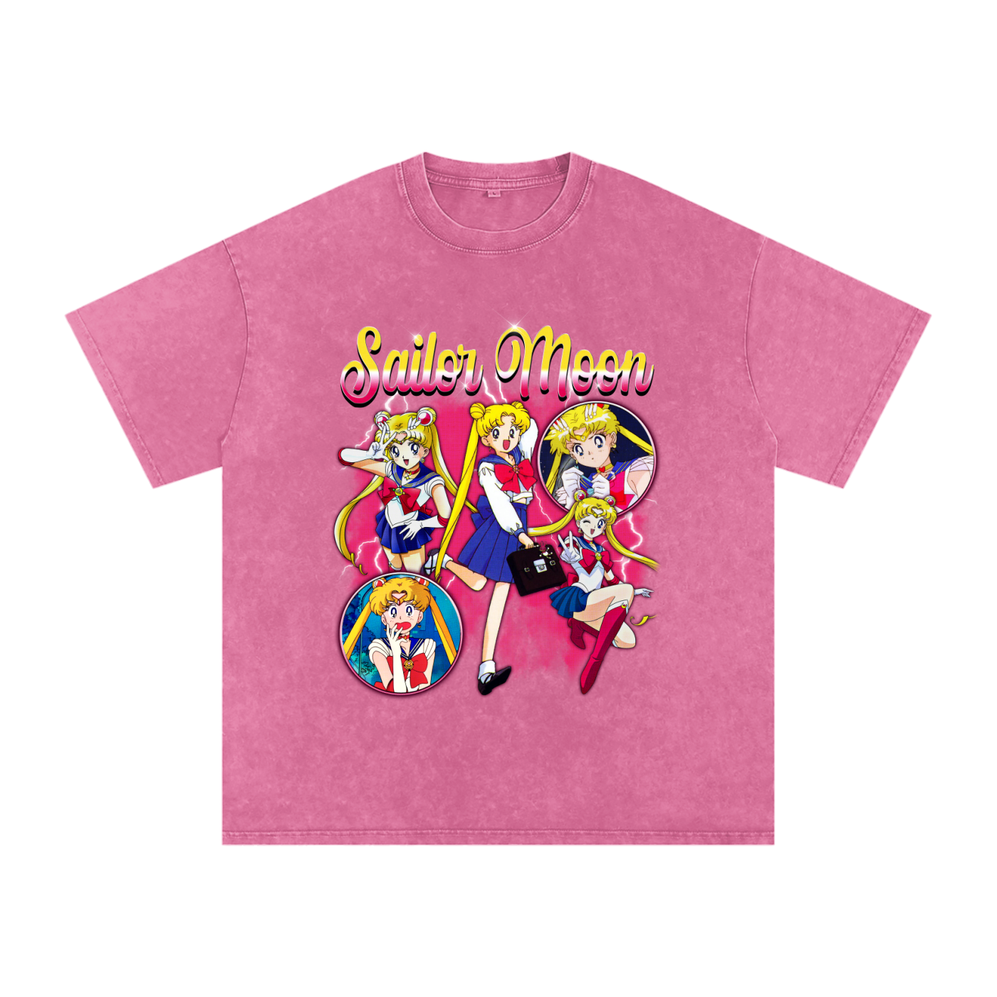 SAILOR MOON SNOW WASH T-SHIRT