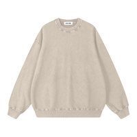 SNOW WASH OVERSIZE SWEATSHIRT